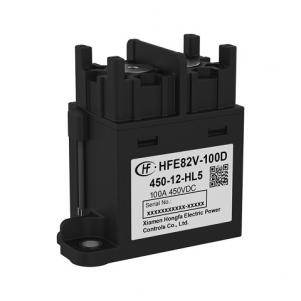 HONGFA High voltage DC relay,Carrying current 100A,Load voltage 450VDC 750VDC